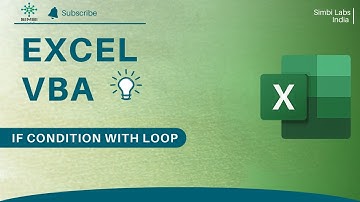 How to use IF Condition in Combination with Loop | Simbi Labs India