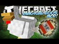 Minecraft | MAGICAL EGGS MOD (TNT Eggs, Instant House Eggs & More!) | Mod Showcase