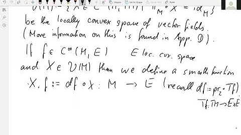 Infinite-dimensional geometry 3.2: The Lie algebra of a Lie group