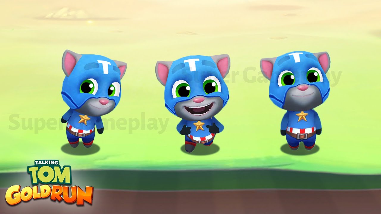 Talking Tom Gold Run 🏁 Captain Tom In Race Contest 🏁 🏁 🏁