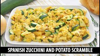 Spanish Zucchini and Potato Scramble (Zarangollo Murciano con Patatas)