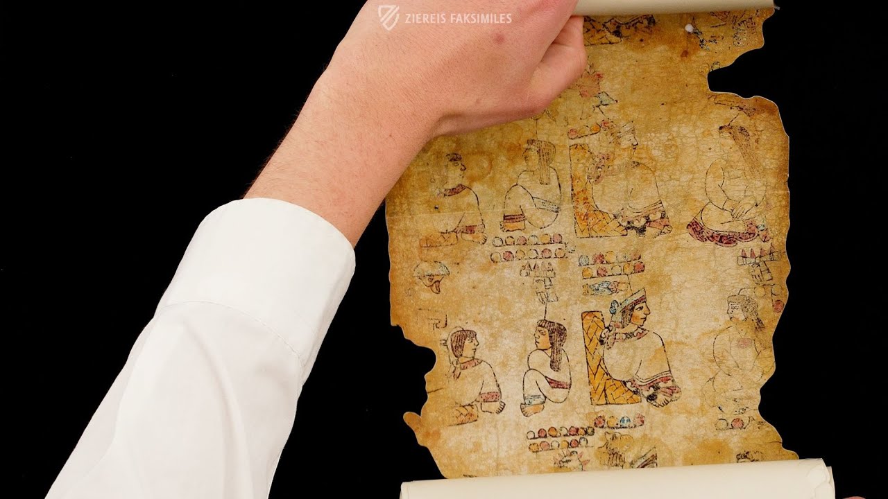 THE CODEX TULANE - Browsing Facsimile Editions (4K / UHD) - YouTube