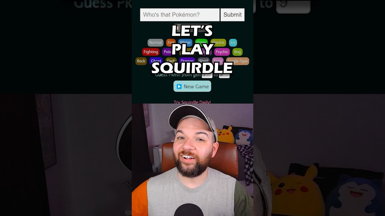 Let’s Play Squirdle! Ep 8 #pokemon #shorts