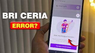 BRI Ceria eror mulu, gimana solusinya? Aplikasi tidak bisa di pakai sama sekali!