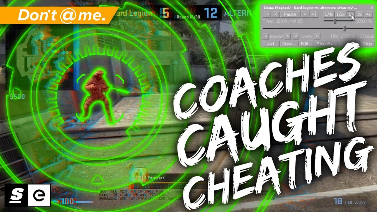 These CS:GO Coaches Just Got Banned For Cheating