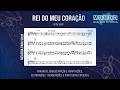 Rei do Meu Coração - Be One Music🎺Partitura Trompete, Trombone, Violino, Viola, Cello, Flauta🎼