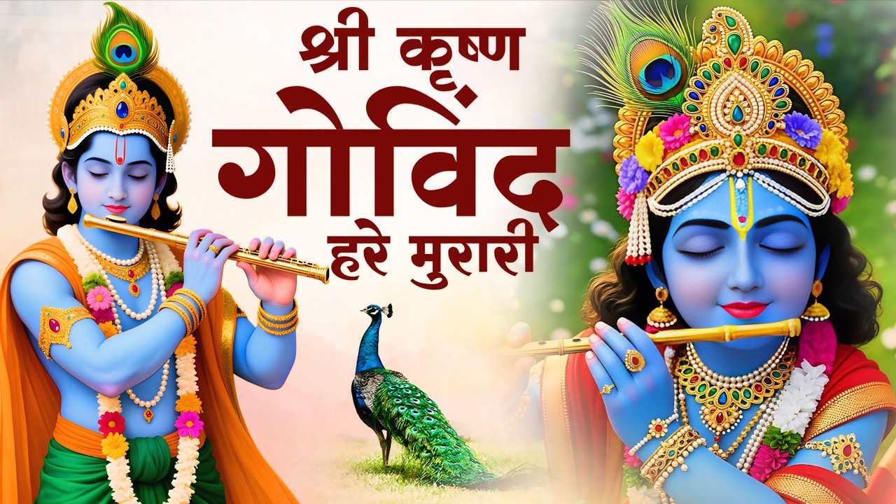 श्री कृष्णा गोविन्द हरे मुरारी - भजन | Shri Krishna Govind Hare Murari | Krishan Bhajan 2026