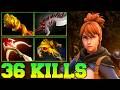 36 Kills Marci Dota 2 !! Marci Dota 2 Mid Lane Carry Guide Pro Gameplay Build 7.41