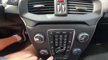 How to Enable or Disable Screen Saver in Volvo V40 II ( 2012 – 2019 )