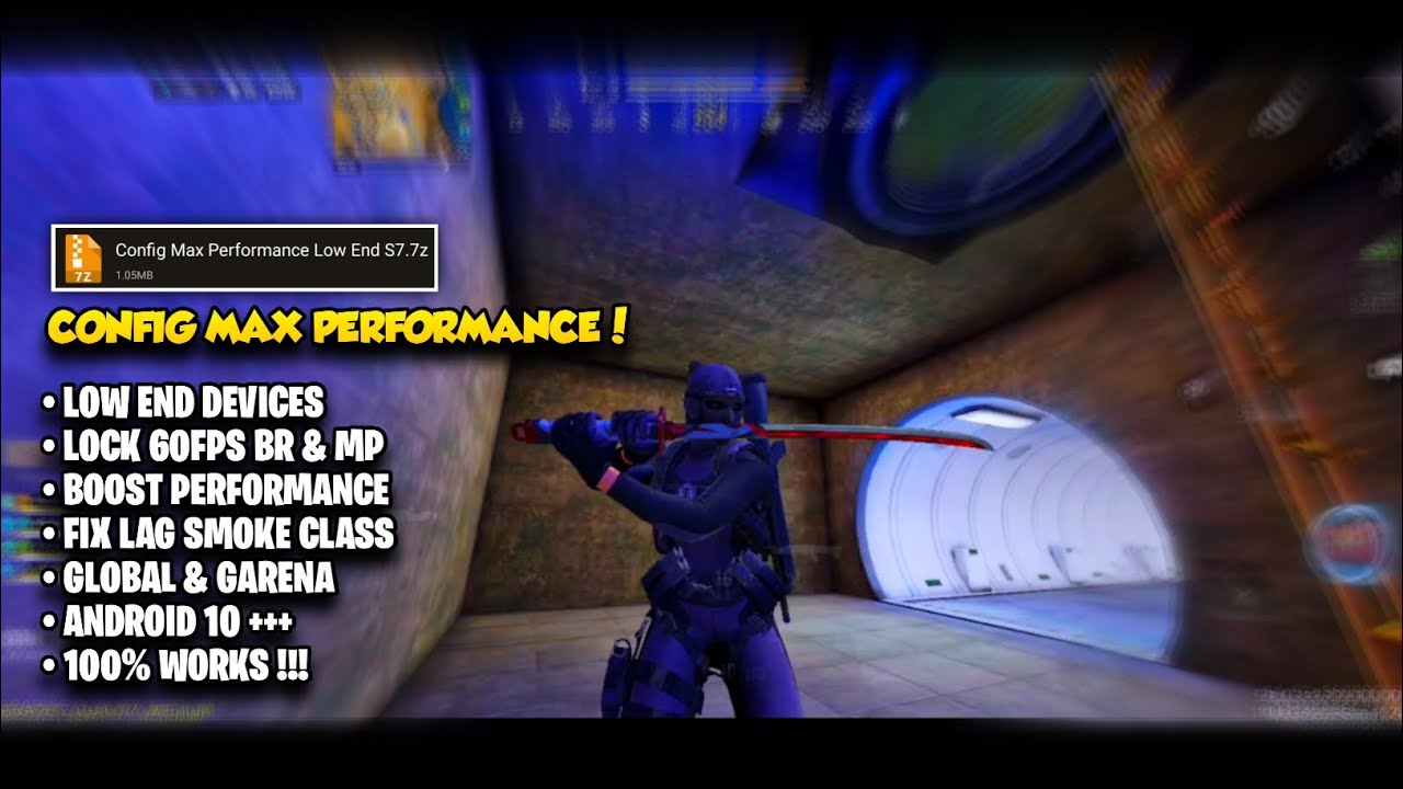 CONFIG MAX PERFORMANCE LOW END DEVICE 60FPS | CODM CONFIG SEASON 7 ...