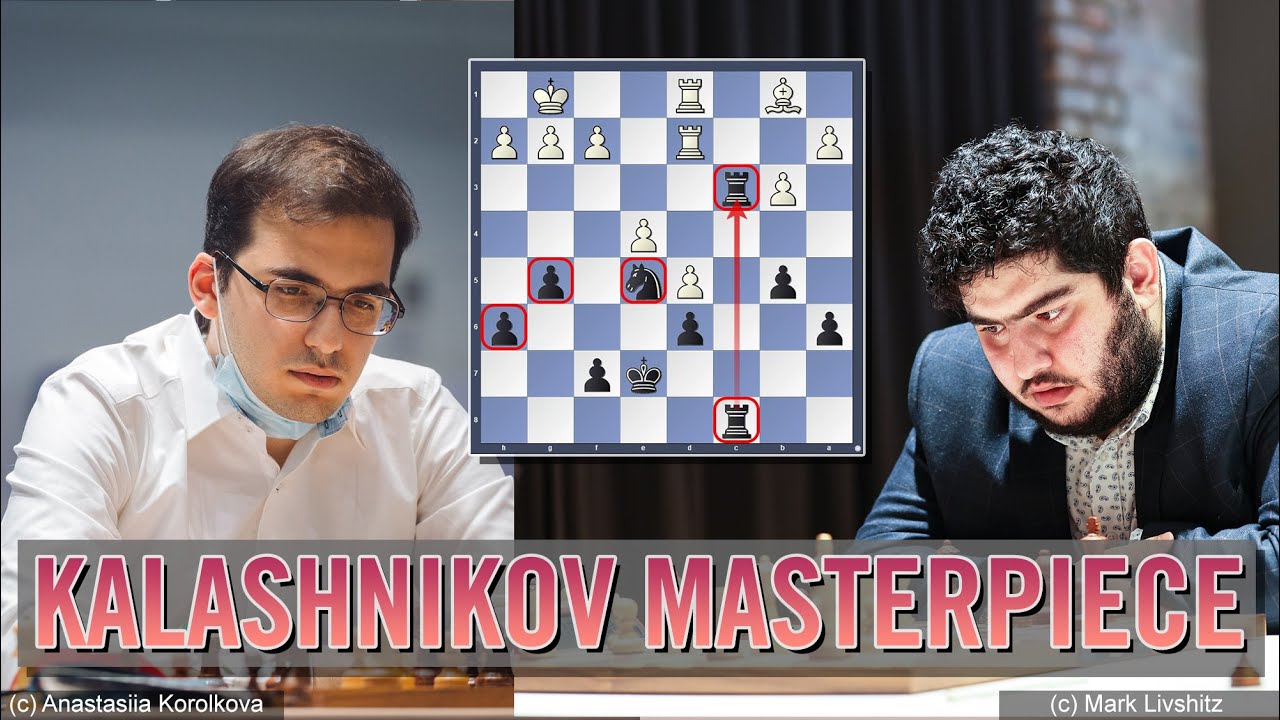 Kalashnikov masterpiece | Paravyan vs Maghsoodloo | Chess.com Rapid 2022