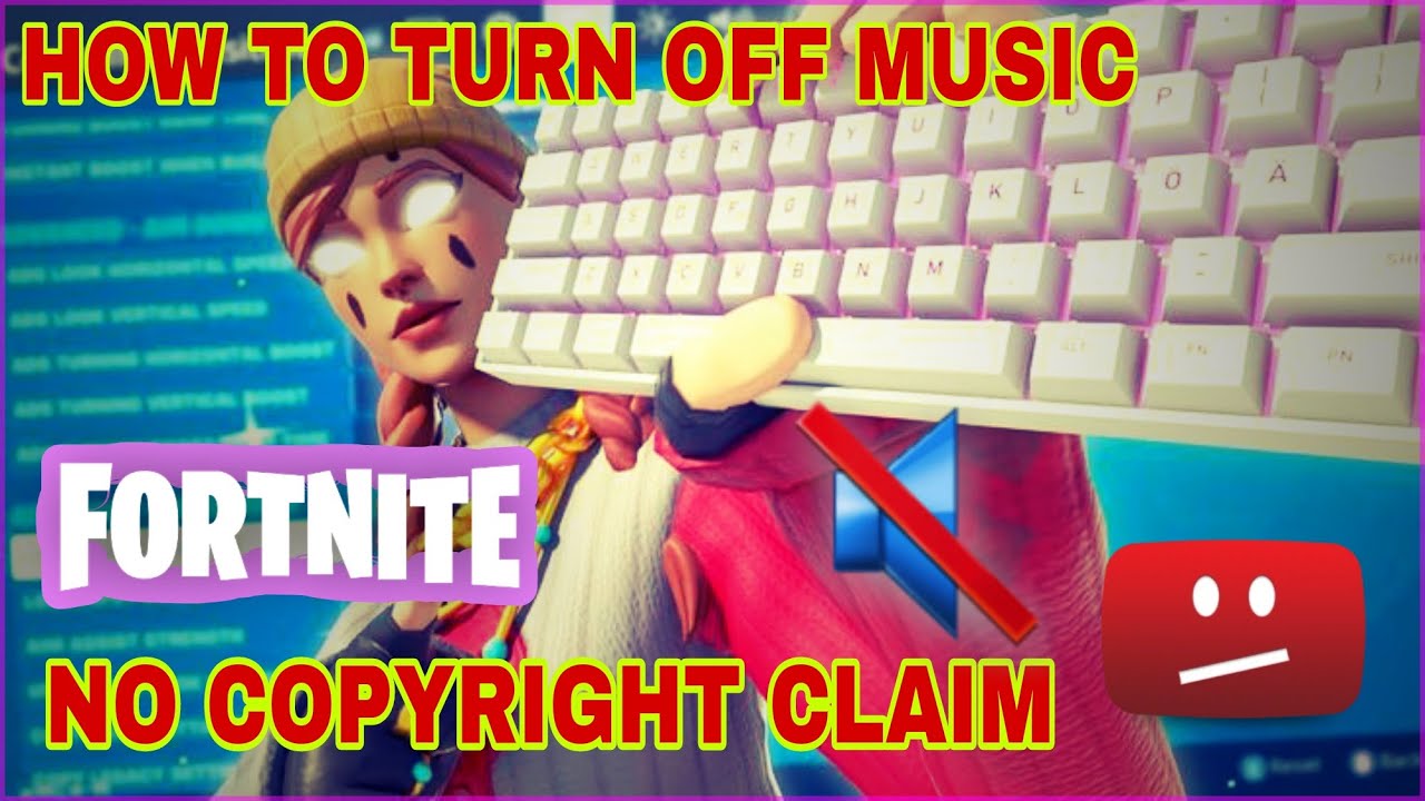 How To Turn OFF Music In Car & Lobby Fortnite Settings Easy & Quick