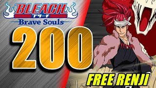 Bleach Brave Souls (Character Profile): Free Renji level 200!