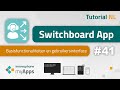 #41 myApps Tutorial – Switchboard App (15r1, 16r1) | NL