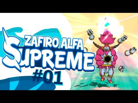 HOOPA DESATADO LOL!!! Pokémon Zafiro Alfa Supreme Randomizer #01