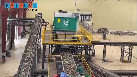 Hệ thống dây chuyền rác dùng băng tải cao su KATSUMI. E Hường 0903267578!