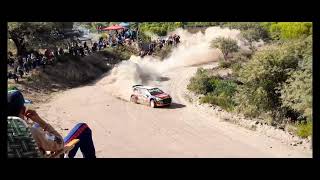 Rally 2023. Derrapes, vado, accidente