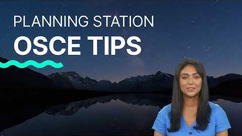 Planning Station NMC OSCE Tips