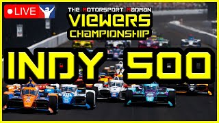 Live: Viewers Championship INDY 500 - Everyone is in!