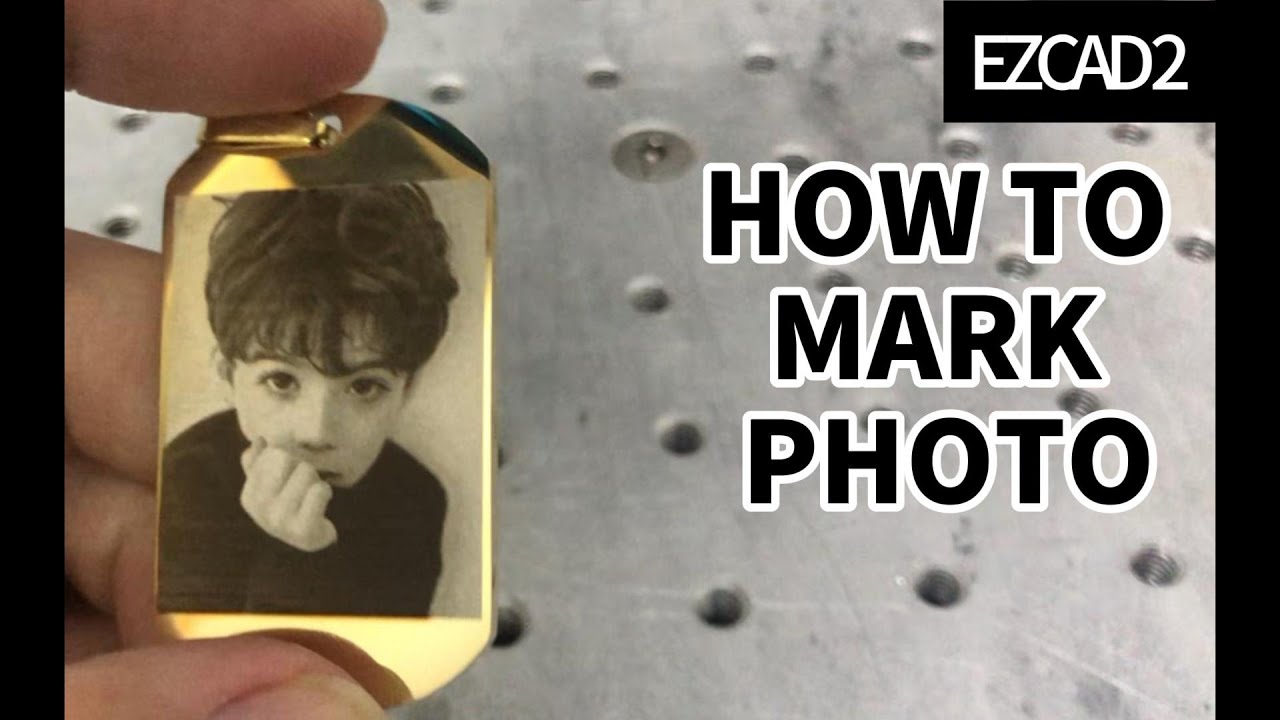 How to engrave pictures by STYLECNC Laser Marking machine