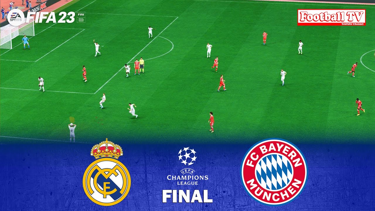 FIFA 23, Real Madrid vs Bayern Munich - UEFA Champions League Final