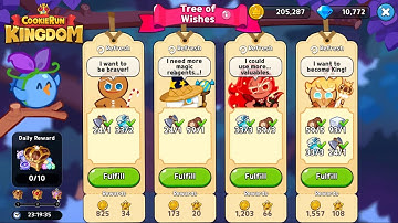 Cookie Run: Kingdom | Tree of Wishes [Daily Reward]