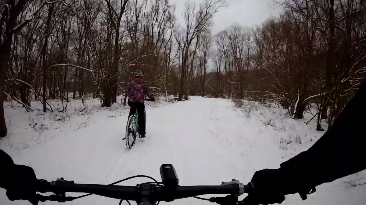 Poloniny Trail: Ulič - Uličské Krivé #poloninytrail #poloniny #mtb #mtblife #snowride #snow