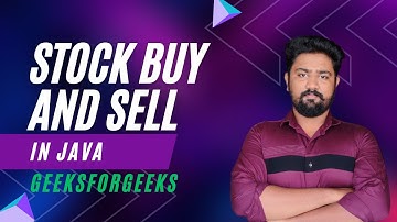 Stock Buy and Sell for Maximum Profit  | Java Solution Explained Line by Line | DSA  GeeksforGeeks