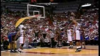 2000 NBA Playoffs - New York Knicks @ Miami Heat, game 7 finish (1\/3)