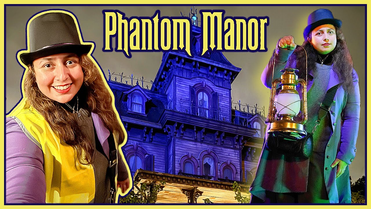 PHANTOM MANOR Walking Tour | EXCLUSIVE Halloween After Hours Event | Disneyland Paris 2024 AD