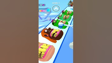 Teeth Runner Gameplay All Levels iOS,Android Mobile Walkthrough Max Level TR03L