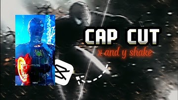 X and Y shake with flash and fade out tutorial on capcut#capcuttutorial