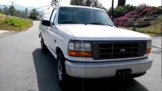 1 Owner 1995 Ford F 150 Pickup Truck 4 9l Manual A C Clean For Sale Youtube
