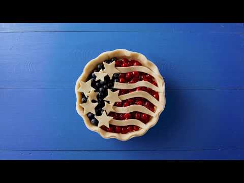 Cherry and Blueberry Pie