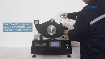 How to use Elmendorf Tear Tester, Touch Screen Elmendorf Tear Tester Procedure