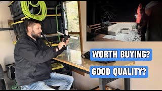 CORESLUX Rechargeable Camping Lights with Stand, 6000K Portable Work Light, 4 LED Lamp Heads Magneti