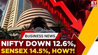 Indian Stocks In Deep Correction: Nifty Down 12.6%, Sensex Falls 14.5%, Why Is Stock Market Falling?