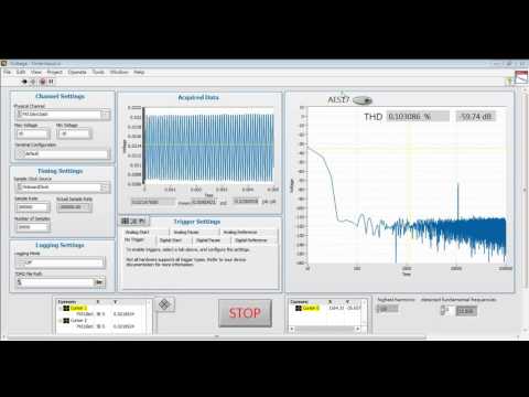 E3audio epsode1 THD check of chirp signal with GMP450pro load