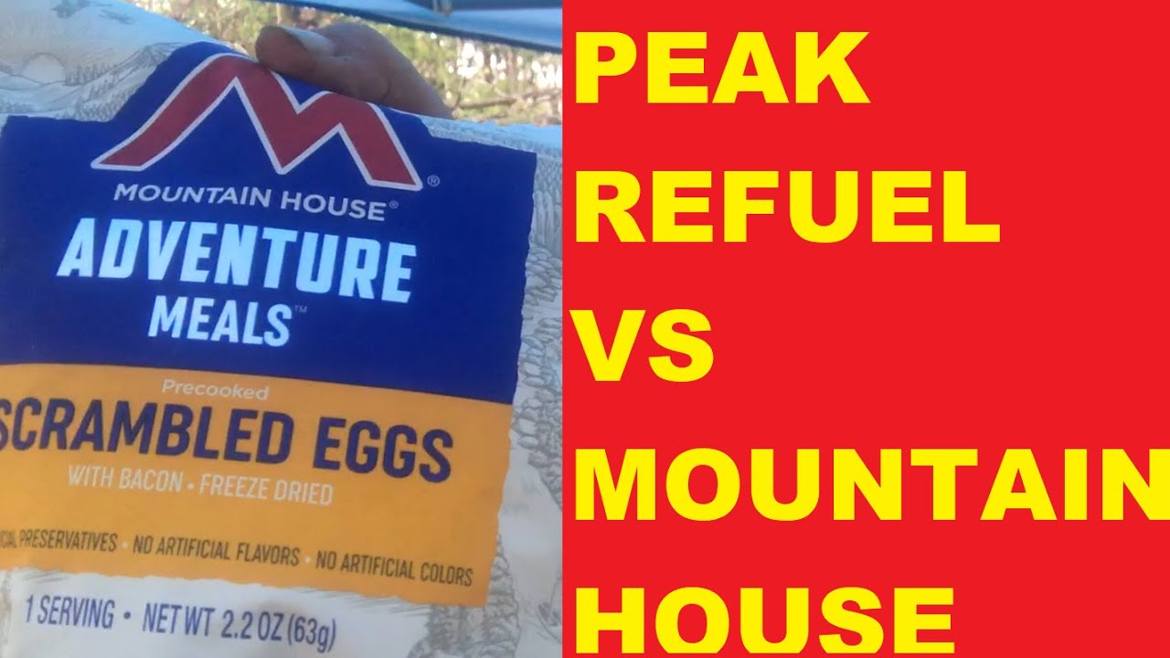 Peak Refuel & Mountain House Breakfast Camping Freeze Dried Food Review