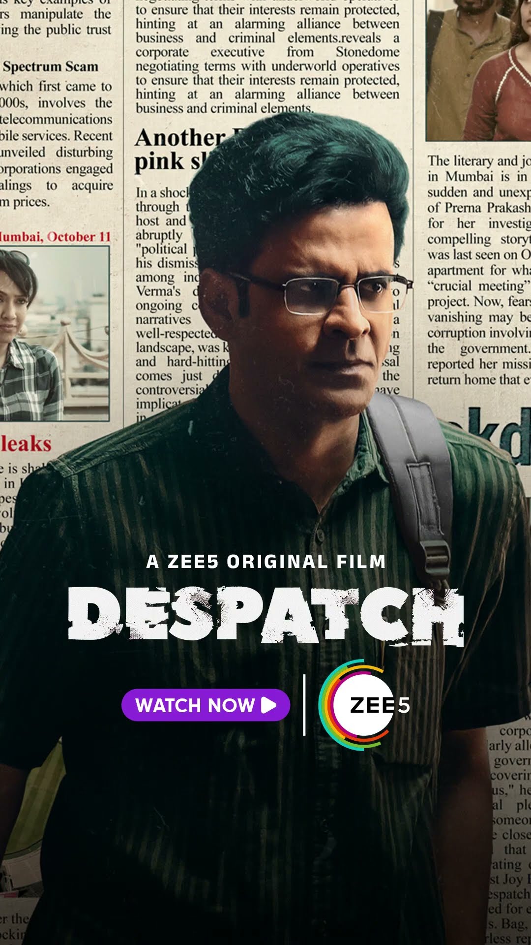 Watch Despatch Streaming Only On ZEE5
