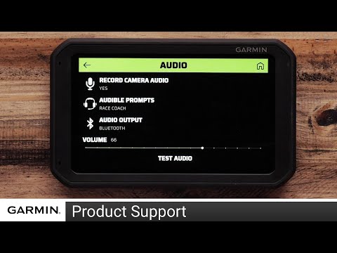 Support: Pairing Garmin Catalyst with Bluetooth® Audio