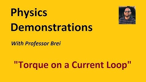 Torque on a Current Loop