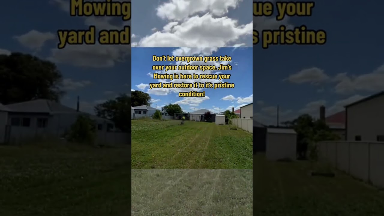 Tired of an overgrown lawn? Let Jim’s Mowing handle it! Call 131 546 for a free quote today