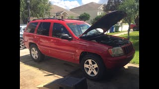 1999-2004 WJ Jeep Grand Cherokee passenger side window assembly and motor replacement DIY