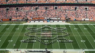 NFL | Patriots at Browns | National Anthem & Ohio University Marching 110 (Oct 16, 2022)