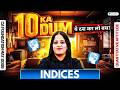 Indices : 10 Most Expected Questions l CA Foundation May'26 l Quantitative Aptitude