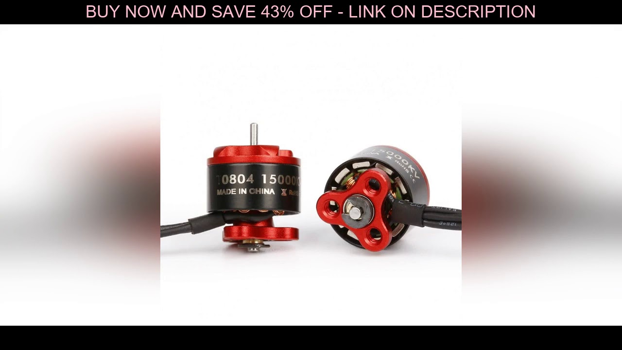 iFlight Tachyon T0804 12000KV 15000KV 1-2S Brushless Motor for Indoor FPV Racing Drone