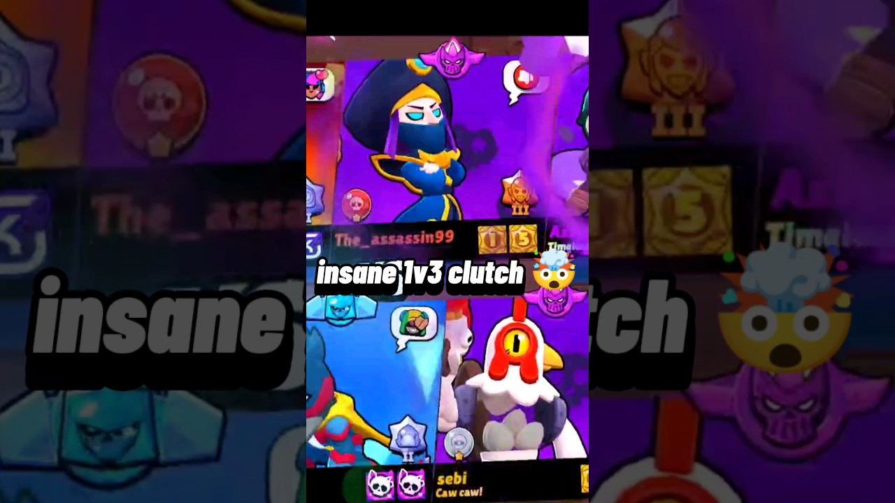 insane 3v1 clutch 🤯😎🔥 