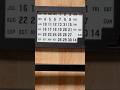 Daily Calendar Puzzle Solution — Thursday the 5th of March