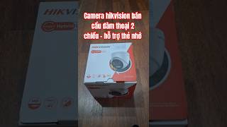 Camera hikvision bán cầu - quan sát góc rộng - hỗ trợ thẻ nhớ ( phiên bản 2026 )